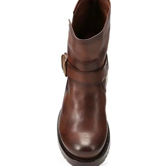 Frye Ladies Veronica Redwood Western Booties New with Box! Size 7 - Picture 4 of 12